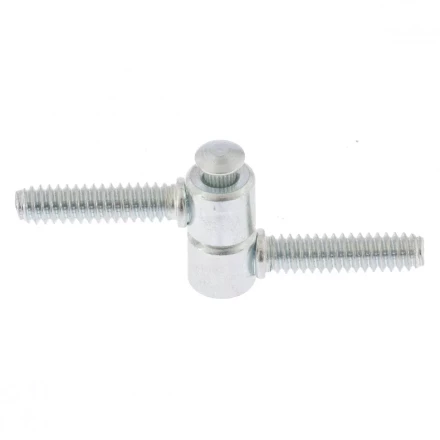 Петля ввертная ПВВ-2 цинк 4штуки Металлист Россия 91543 купить в Надыме