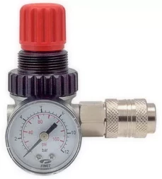 Редуктор с манометром 1/4 диаметр 40мм OMG
