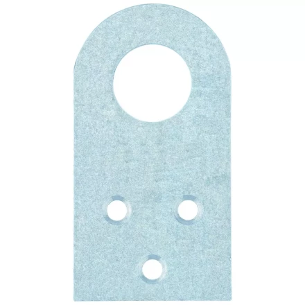 Проушина прямая 2,0 мм 90х52 мм цинк СИБРТЕХ 46505 купить в Надыме