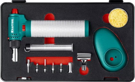 MULTI TORCH набор 8-в-1 многофункциональная автономная газовая горелка с пьезоподжигом, 1300 °С 55506-H8 купить в Надыме