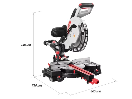 Пила торцовочная с ременной передачей ЗПТ-305-1800 ПЛР серия МАСТЕР купить в Надыме