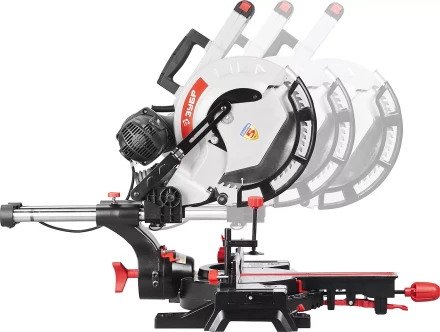 Пила торцовочная с ременной передачей ЗПТ-305-1800 ПЛР серия МАСТЕР купить в Надыме