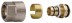 Соединитель GENERAL FITTINGS для металлопластиковых труб, евроконус, никелированная латунь, 1/2&quot; / 16 мм x 2,0 мм 51047-1/2-16 купить в Надыме