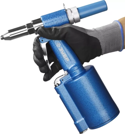 Заклепочник пневматический корпус из алюминия для заклепок из нержавеющей стали 24-32-4-48мм 31285 серия Без серии купить в Надыме