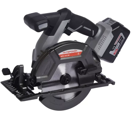 Профессиональная дисковая пила с бесщеточным (вентильным) двигателем ИНТЕРСКОЛ ДПА-165/18В аккумуляторная Li-ion АПИ (кейс, без аккум. и ЗУ) купить в Надыме