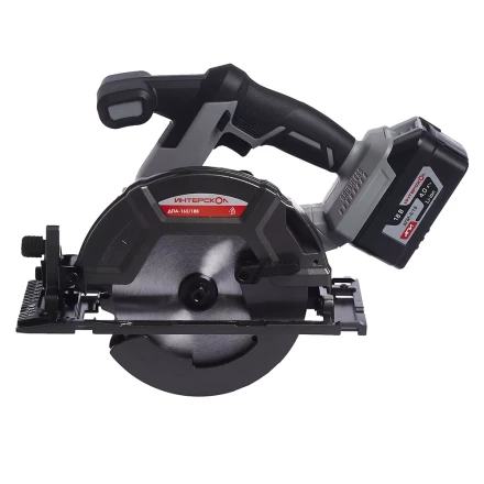 Профессиональная дисковая пила с бесщеточным (вентильным) двигателем ИНТЕРСКОЛ ДПА-165/18В аккумуляторная Li-ion АПИ (кейс, без аккум. и ЗУ) купить в Надыме