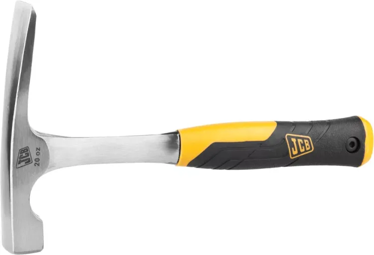 Молоток каменщика JCB цельнокованый, двухкомпонентная виброгасящая рукоятка, 550г JHM005 купить в Надыме