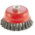 Щетка для УШМ 125 мм М14 "чашка" крученая проволока 0,35 мм MTX 74617 купить в Надыме