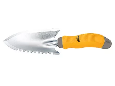 Совок посадочный широкий зубчатый молибденовое покрытие 2-комп. рукоятка  PALISAD LUXE 62654 купить в Надыме