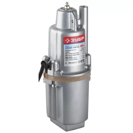 Насос ЗУБР Родничок вибрационный погружной для чистой воды, 1400л/ч, 300Вт ЗНВП-300 купить в Надыме