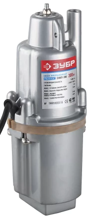 Насос ЗУБР Родничок вибрационный погружной для чистой воды, 1400л/ч, 300Вт ЗНВП-300 купить в Надыме