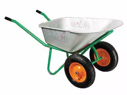 Тачка садово-строительная усиленная PALISAD 689233 двухколесная купить в Надыме