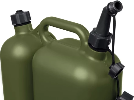 ЗУБР 5 + 2.5 л, пластиковая усиленная двухсекционная канистра, Профессионал (38367-7.5) купить в Надыме