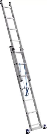 Лестница СИБИН универсальная, двухсекционная, 7 ступеней 38823-07 купить в Надыме