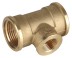 Тройник GENERAL FITTINGS переходной, латунь, г/г/г, 1&quot;-1/2&quot;-1&quot; 51061-1-1/2-1 купить в Надыме