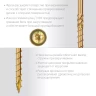ЗУБР КС-Т, 80 х 6.0 мм, TX30, тарельчатая головка, желтый цинк, 100 шт, конструкционный саморез, Профессионал (30051-60-080) купить в Надыме