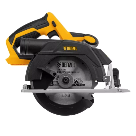 Пила циркулярная аккумуляторная бесщет. CCS-165-0, 18В Li-Ion Denzel 27402 купить в Надыме
