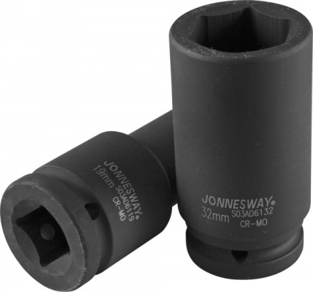 Головка ударная шестигранная 3/4&quot; М36 удлиненная S03AD6136 Jonnesway 47562 купить в Надыме