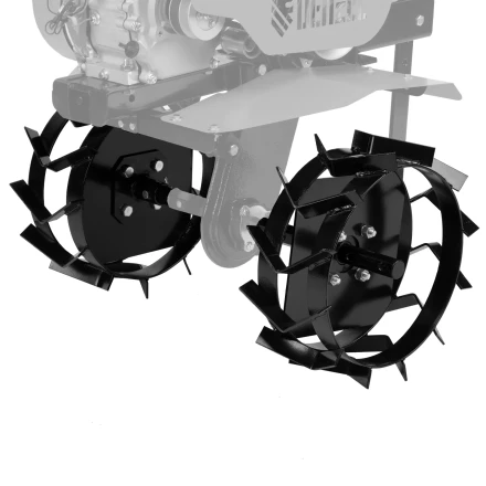 Грунтозацепы Denzel 380/160 мм, посадка круг 30 мм, комплект 2 шт 59917 купить в Надыме