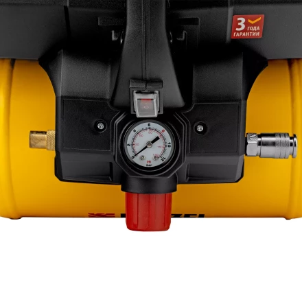 Компрессор Denzel DLS750/6 58019 безмасляный малошумный 750 Вт, 140 л/мин,ресивер 6 л купить в Надыме