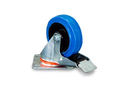 Колесо поворотное резина SRCLb 42 100 мм с тормозом (F) 1024395 купить в Надыме