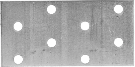 Пластина соединительная ЗУБР "МАСТЕР", 40х80мм, 20шт 310255-040-080 купить в Надыме