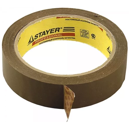 Клейкая лента STAYER Master 1207-25, коричневая, 25мм х 60м 1207-25 купить в Надыме