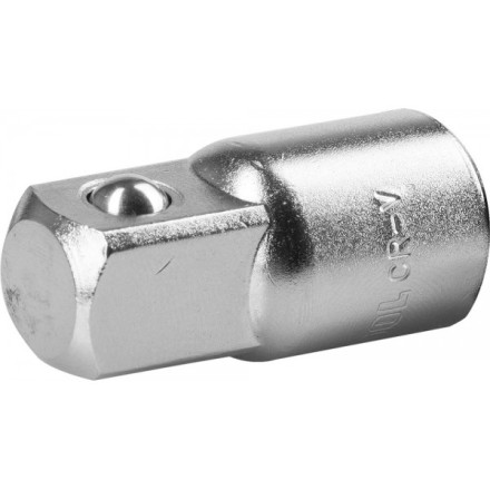 Адаптер KRAFTOOL &quot;INDUSTRIE QUALITAT&quot; увеличивающий для торцовых головок, 1/4&quot;Fx 3/8&quot;M 27840_z01 купить в Надыме