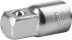 Адаптер KRAFTOOL &quot;INDUSTRIE QUALITAT&quot; увеличивающий для торцовых головок, 1/4&quot;Fx 3/8&quot;M 27840_z01 купить в Надыме