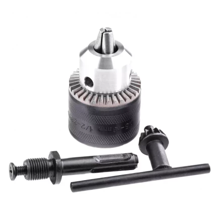 Патрон для дрели ключевой 1,5-13 мм 1/2 адаптер SDS Plus Сибртех 168177 купить в Надыме