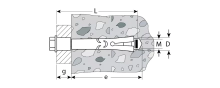 Болты анкерные коробка серия Без серии купить в Надыме