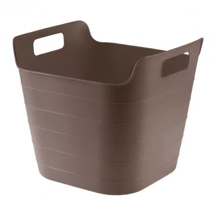 Ведро гибкое сверхпрочное 26 л коричневое Сибртех 67509 купить в Надыме