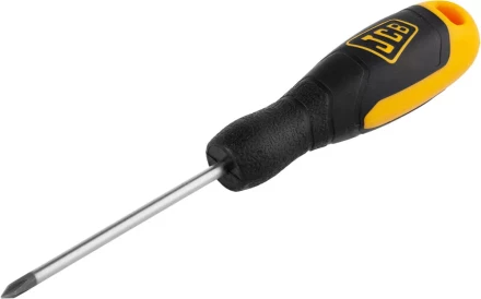 Отвертка JCB, хромомолибденовая сталь S2, двухкомпонентная рукоятка, магнитный наконечник, PH №0х75мм JSD002 купить в Надыме