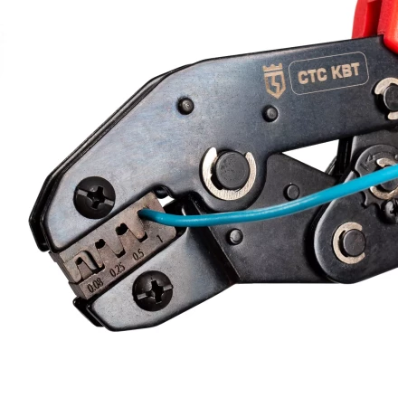 Пресс-клещи КВТ СТС-Д с матрицей 2549 для опрессовки Dupont 2.54, D-SUB, автоклемм 2.8 (набор) (85740) купить в Надыме