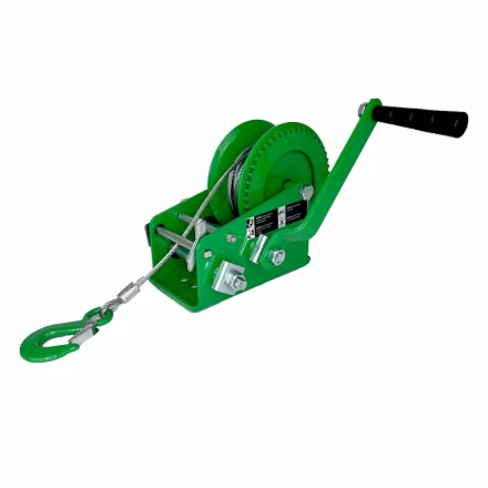 Лебедка ручная барабанная HITCH HW 1350 1350 кг канат 10 м (SZ073170) купить в Надыме