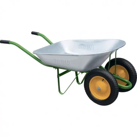 Тачка садовая 2-х колесная грузоподъемность 170 кг объем 78 л Palisad 689225 купить в Надыме