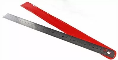 Линейка металлическая двусторонняя 500 мм ГТО купить в Надыме