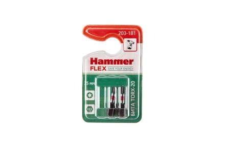 Бита HAMMER T20 25мм купить в Надыме
