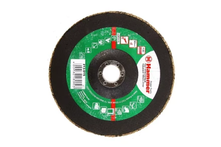 Круг Лепестковый Торцевой (КЛТ) HAMMER КЛТ 1 Ф180х22 Р80 213-015 купить в Надыме