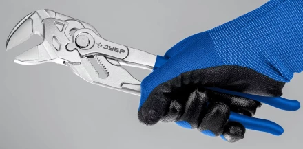 ЗУБР КГК-250 250 мм, клещи переставные-гаечный ключ (22436) купить в Надыме