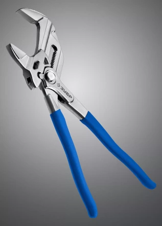 ЗУБР КГК-250 250 мм, клещи переставные-гаечный ключ (22436) купить в Надыме