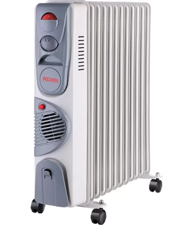 Масляный радиатор ОМ-12НВ Ресанта купить в Надыме