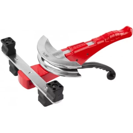 Трубогиб ЗУБР "ЭКСПЕРТ" рычажный для высокоточной гибки труб из цв Me под углом до 90град, в боксе, 10,12,15,18,20,22мм 23522-H7 купить в Надыме