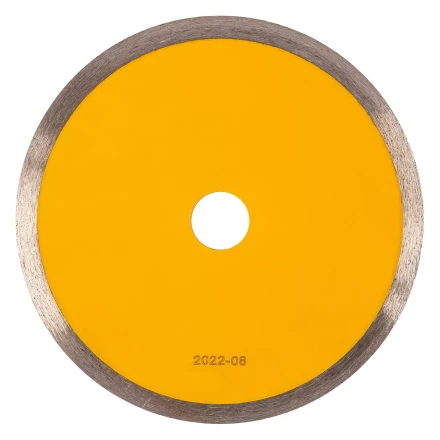 Диск алмазный сплошной, супертонкий, 180 х 25,4 мм, горячее прессование, мокрое резание// Denzel 73158 купить в Надыме