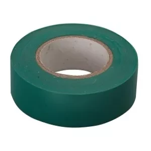 Изолента ПВХ 19 мм х 20 м 180 мкм зеленая СИБРТЕХ 88797 купить в Надыме