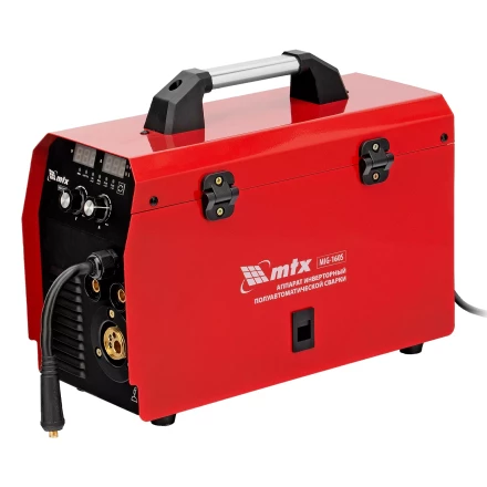 Аппарат инвертор. полуавтомат. cварки MTX MIG-160S 94301, 160A, ПВ 60%, катушка 5 кг купить в Надыме