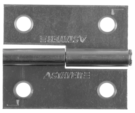 Петля дверная STAYER "MASTER" разъемная, цвет белый цинк, левая, 50мм 37613-50-1L купить в Надыме