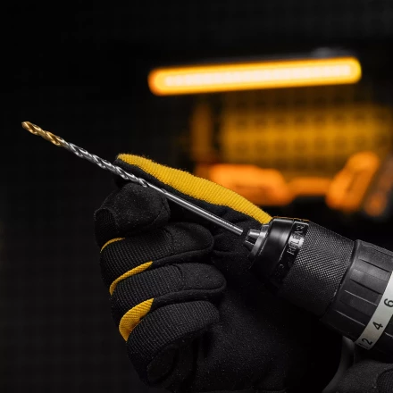 Сверло спиральное по металлу Denzel  4,5 х 126 мм, Р6М5, Golden Tip, удлиненное, 718252 купить в Надыме