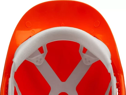 Каска защитная ЗУБР "МАСТЕР", оранжевая 11090_z01 купить в Надыме