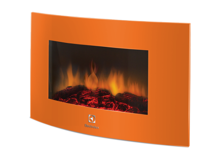 Электрокамин-камин электрический ELECTROLUX EFP/W 1200URLS Оранжевый купить в Надыме